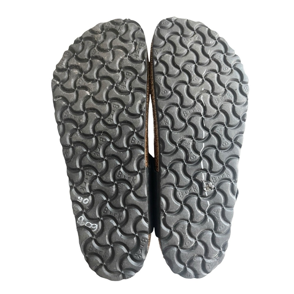 Birkenstock Gizeh Black Birko-Flor Sandals Flip Flops Sz 40 - Picture 11 of 11